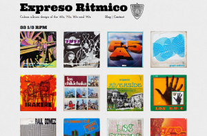 Expreso Ritmico Cuban album design of the ‘60s  ‘70s  ’80s and ‘90s