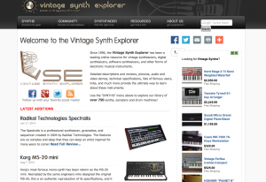 vintage synth