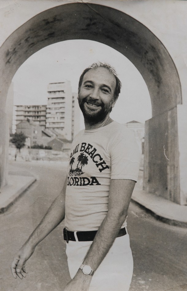 João Donato nos arcos da Lapa nos anos 70