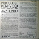 Back cover Kenny Cox