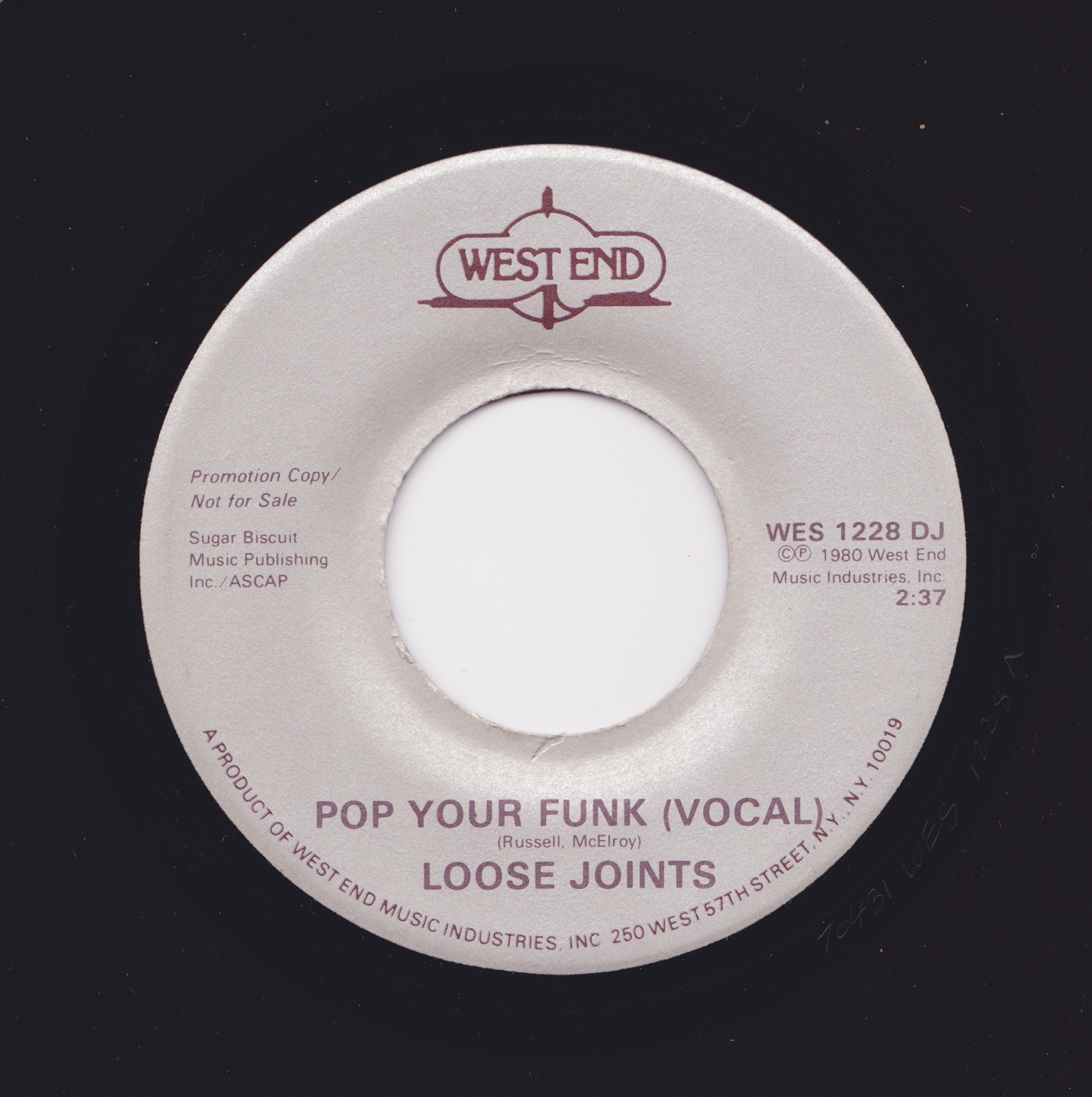 Loose Joints - Pop Your Funk - Vocal