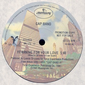 Gap Band yearning for your love