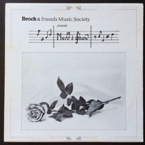 Brock Friends Music Society Ill remember you