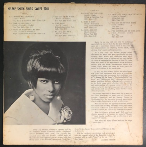 Helene Smith whats in the lovin back
