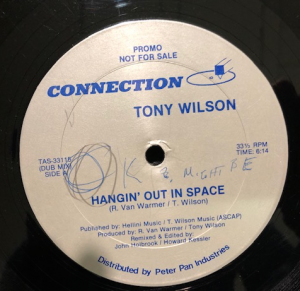 Tony Wilson - Hangin' Out In Space front